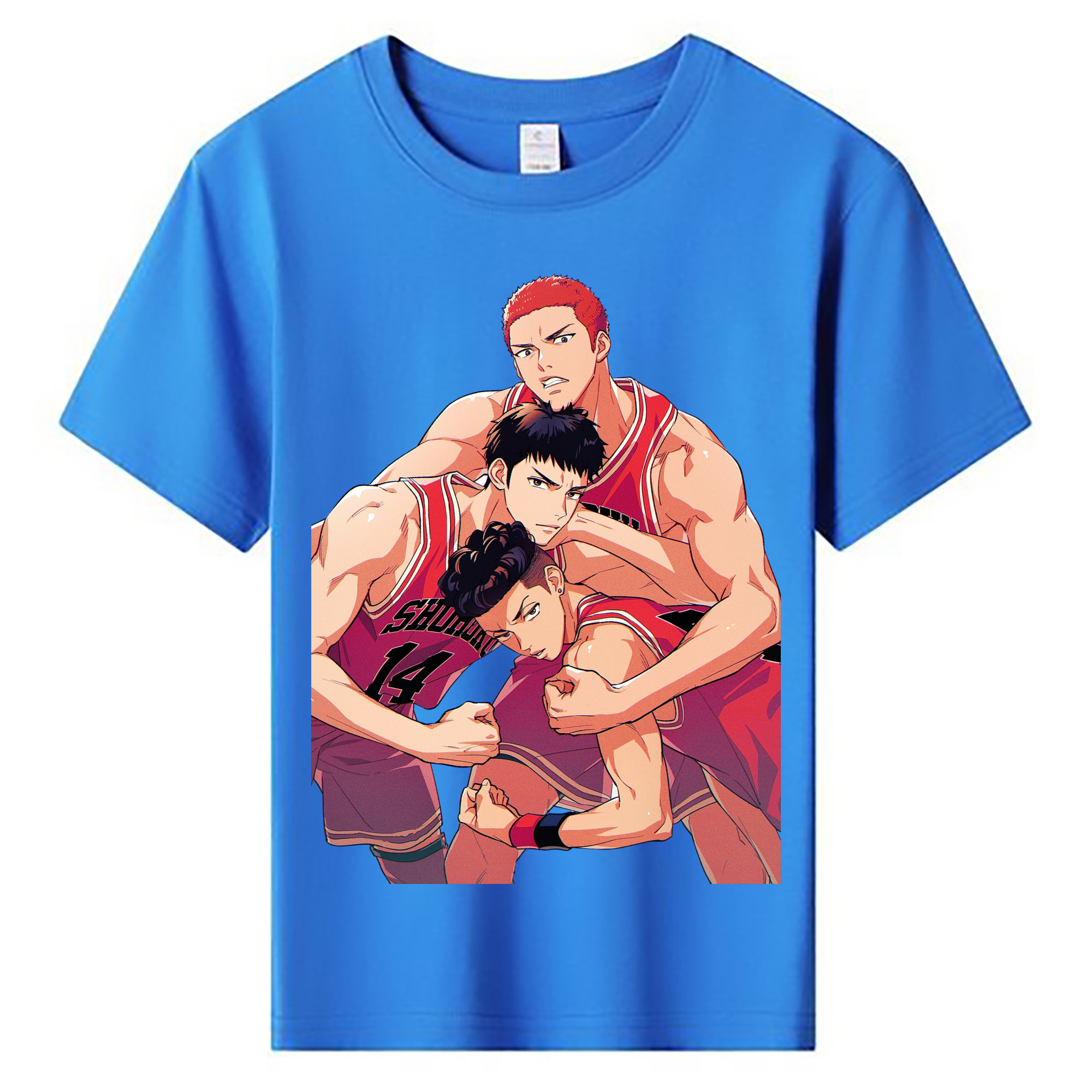 （画像用） SLAM DUNK／スラムダンク 綿100％キッズTシャツ（フロントプリント）